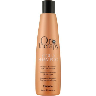 Увлажняющий шампунь с золотом Fanola Oro Therapy Shampoo Oro Puro 300 мл