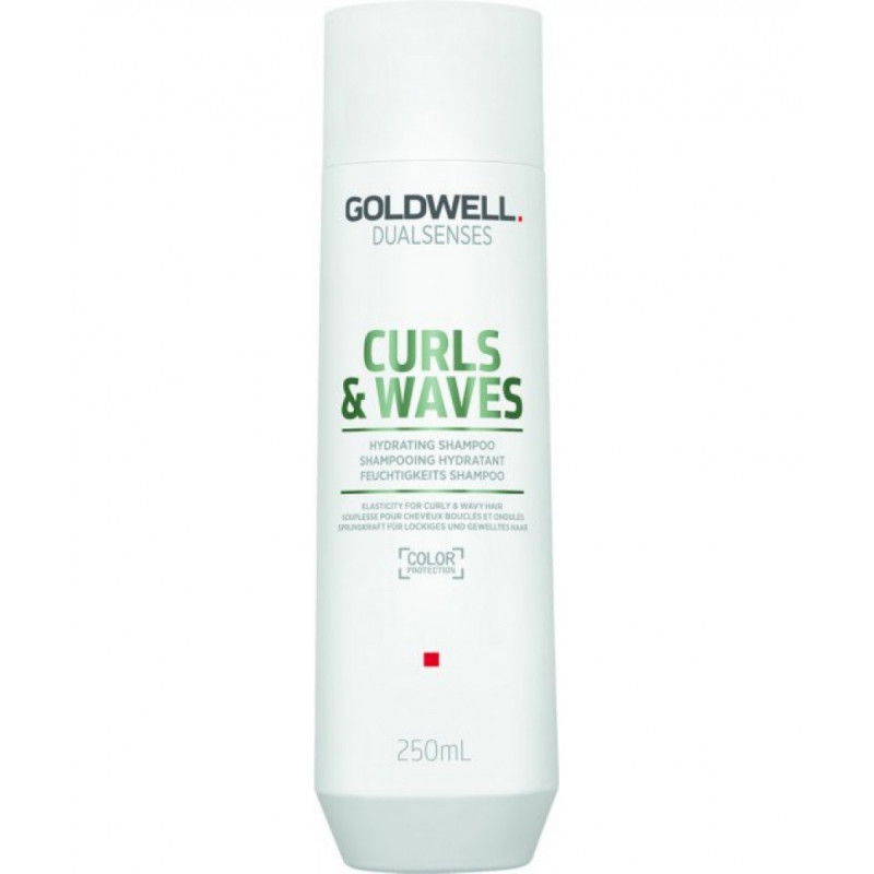 Шампунь увлажняющий для вьющихся и волнистых волос Goldwell DSN Dualsenses Curls & Waves 250 мл Шампунь увлажняющий для вьющихся и волнистых волос Goldwell DSN Dualsenses Curls & Waves 250 мл