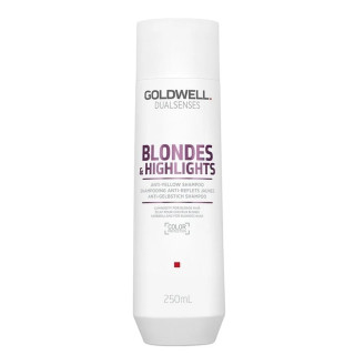 Шампунь проти жовтизни для освітленого волосся Goldwell DSN Blondes and Highlights 250 мл