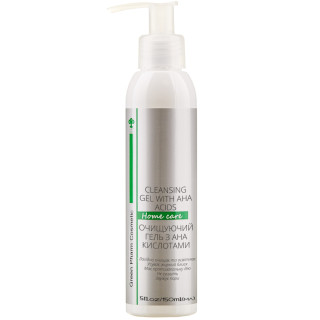 Очищаючий гель з АНА-кислотами (РН 4,0) Green Pharm Cosmetic 150 мл