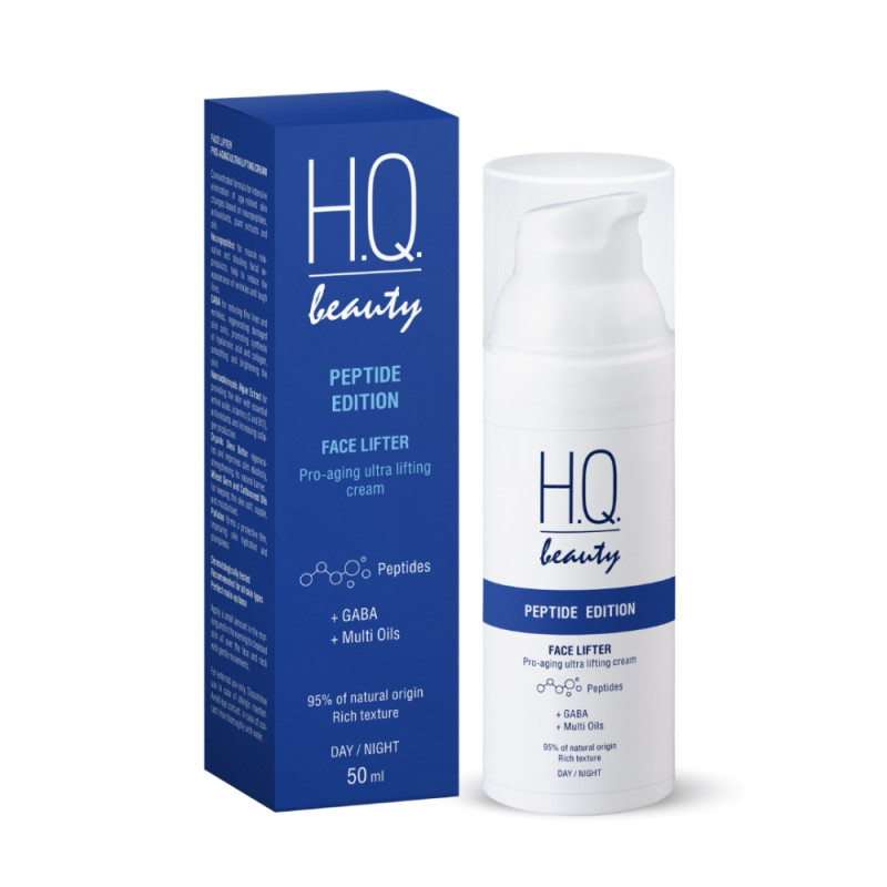 Ліфтер для обличчя про-віковий ультра-ліфтинг крем H.Q.Beauty Peptide Edition 50 мл Ліфтер для обличчя про-віковий ультра-ліфтинг крем H.Q.Beauty Peptide Edition 50 мл
