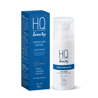 Крем для обличчя хронозахист та живлення SPF +50 H.Q.Beauty Protection Edition 50 мл