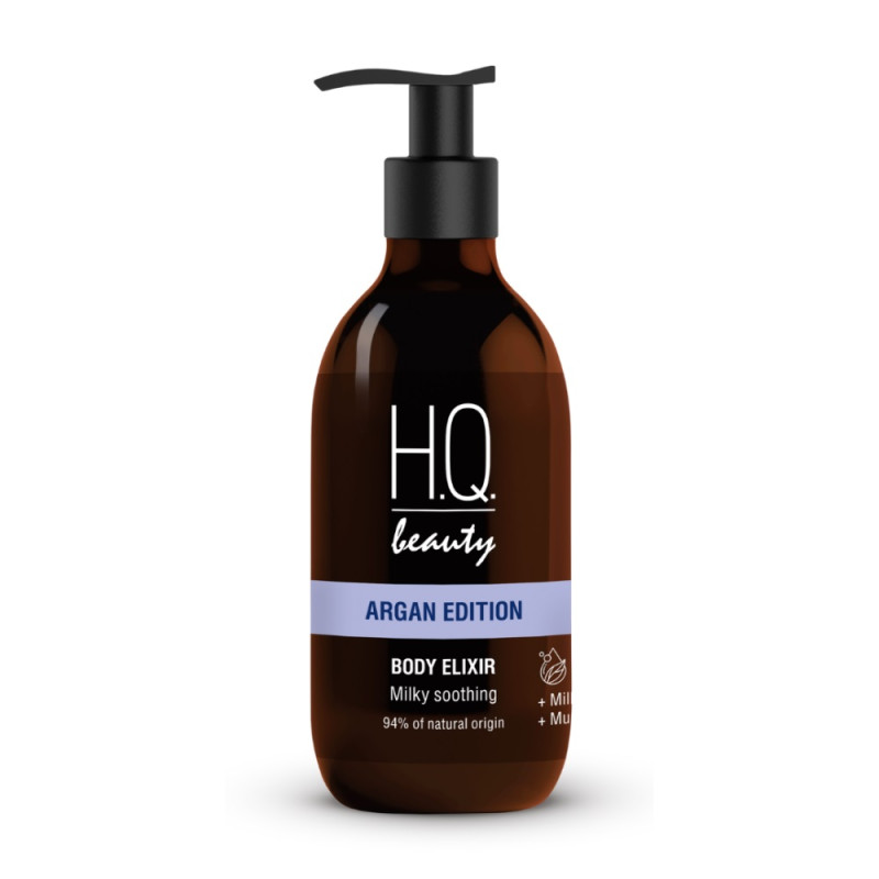 Еліксир для тіла пом'якшення з молочним протеїном H.Q.Beauty Argan edition 250 мл Еліксир для тіла пом'якшення з молочним протеїном H.Q.Beauty Argan edition 250 мл
