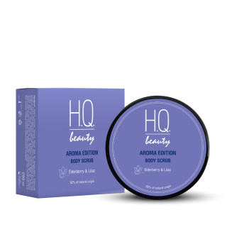 Скраб для тіла бузина та бузок H.Q.Beauty Aroma edition 200 мл