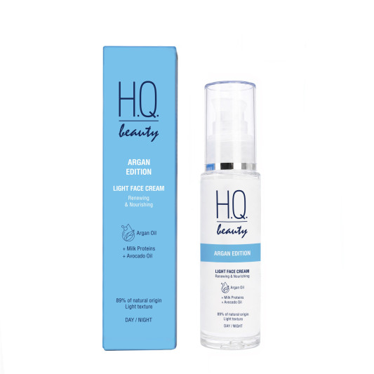 Крем для лица восстановление и питание H.Q.Beauty Argan edition 50 мл