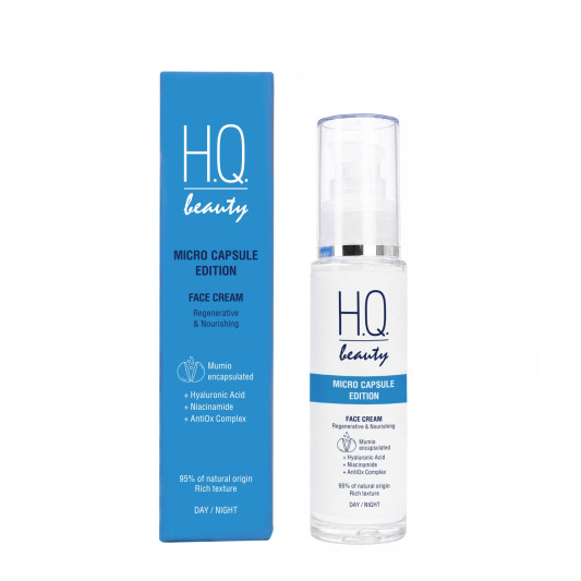 Крем для лица регенерация и питание H.Q.Beauty Micro capcule edition 50 мл