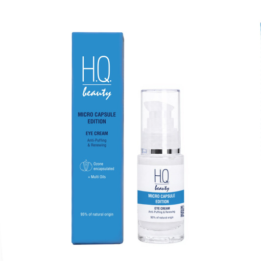 Крем під очі проти набряків та відновлення H.Q.Beauty Micro capcule edition 30 мл
