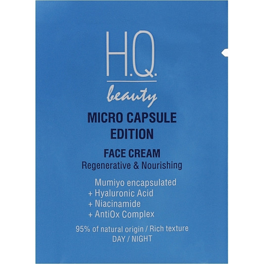 Крем для обличчя зволоження та омолодження H.Q.Beauty Micro capcule edition 3 мл