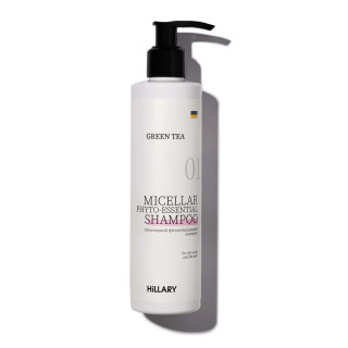Міцелярний фітоесенціальний шампунь Green Tea Hillary Green Tea Micellar Phyto-essential Shampoo 250 мл