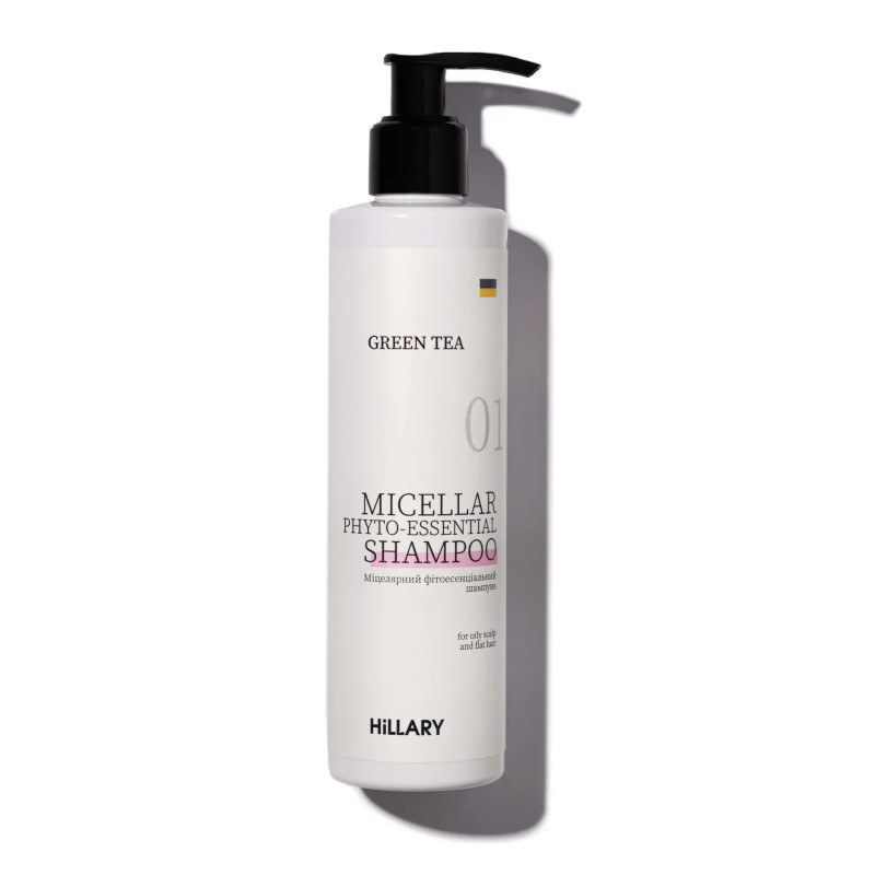 Міцелярний фітоесенціальний шампунь Green Tea Hillary Green Tea Micellar Phyto-essential Shampoo 250 мл Міцелярний фітоесенціальний шампунь Green Tea Hillary Green Tea Micellar Phyto-essential Shampoo 250 мл