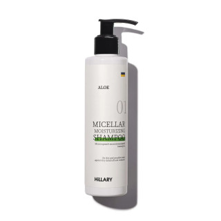 Міцелярний зволожувальний шампунь Aloe Hillary Aloe Micellar Moisturizing Shampoo 250 мл