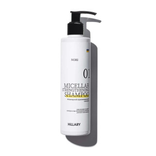 Міцелярний відновлювальний шампунь Norі Hillary Nori Micellar Strengthening Shampoo 250 мл