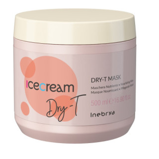 Маска для сухого кучерявого й фарбованого волосся Inebrya Mask Dry-T 500 мл