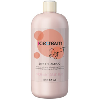 Шампунь для сухого, кучерявого й фарбованого волосся Inebrya Shampoo Dry-T 1000 мл