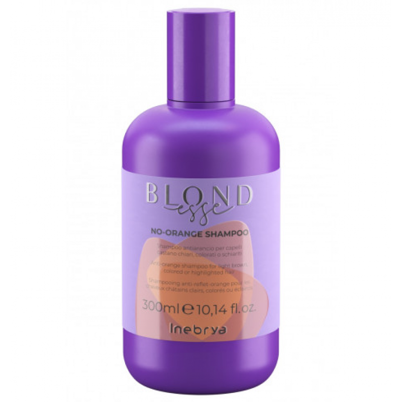 Шампунь для блонду анти-оранж Inebrya Blondesse No-Orange Shampoo 300 мл Шампунь для блонду анти-оранж Inebrya Blondesse No-Orange Shampoo 300 мл