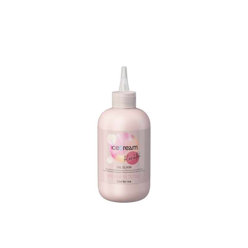 Эликсир для волос с кератином Inebrya Keratin Oil Elixir 200 мл Эликсир для волос с кератином Inebrya Keratin Oil Elixir 200 мл