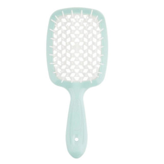 Гребінець для волосся Small  Janeke Superbrush Original Tiffany-White (8006060650133)
