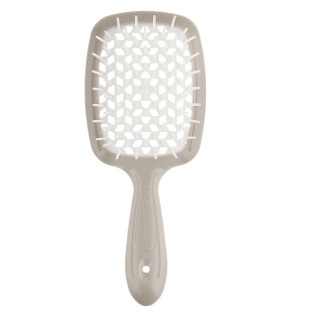 Гребінець для волосся сіро-біла  Janeke Superbrush Original 