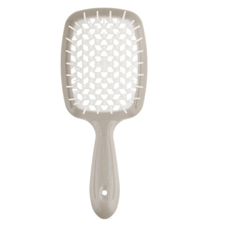 Расческа для волос серо-белая Janeke Superbrush Original Расческа для волос серо-белая Janeke Superbrush Original
