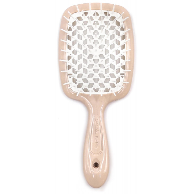 Расческа для волос розовая с белым Janeke Superbrush Original Расческа для волос розовая с белым Janeke Superbrush Original