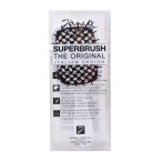Гребінець для волосся біла з чорним Janeke Superbrush Original 