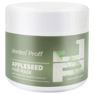 Маска зміцнююча з олією насіння яблука та пантенолом Jerden Proff Appleseed Hair Mask 300 мл