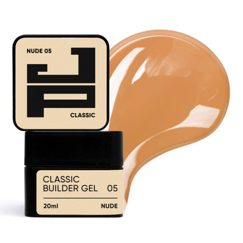 Класичний білдер-гель для моделювання Jerden Proff Classic Builder Gel №05 (нюдовий) 20 мл Класичний білдер-гель для моделювання Jerden Proff Classic Builder Gel №05 (нюдовий) 20 мл