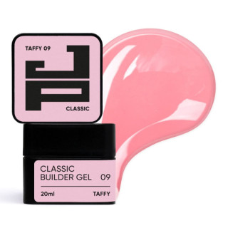 Класичний білдер-гель для моделювання Jerden Proff Classic Builder Gel №09 (рожевий) 20 мл