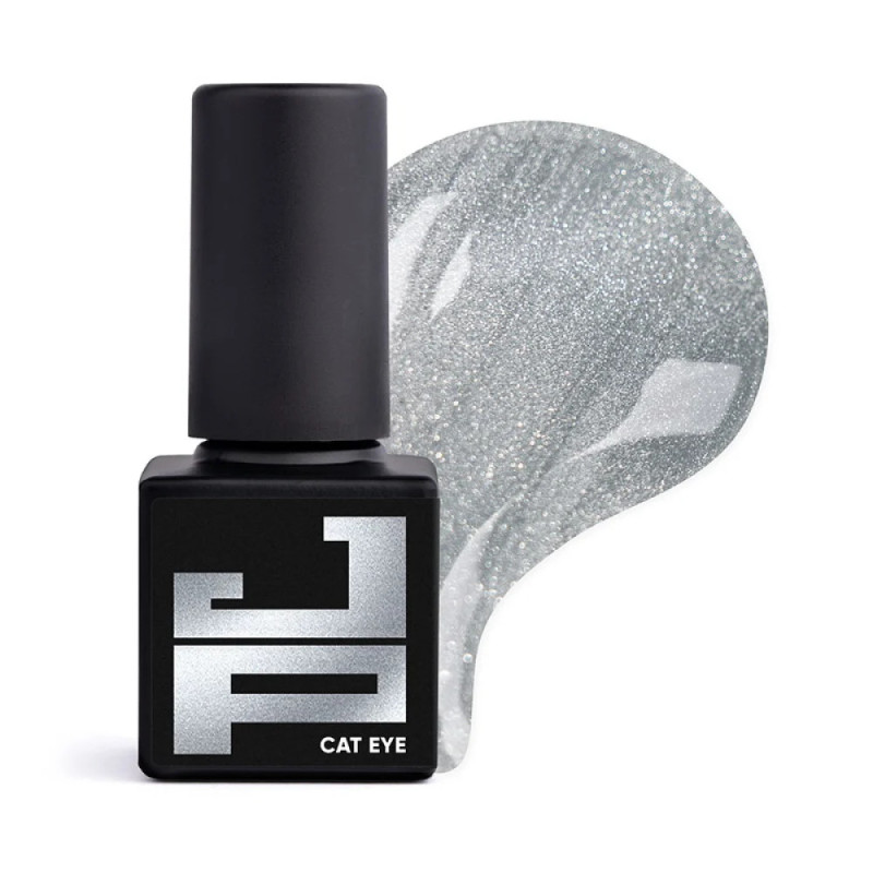 Гель-лак для нігтів Jerden Proff Cat Eye 001 Sterling сріблясто-сірий 5 мл Гель-лак для нігтів Jerden Proff Cat Eye 001 Sterling сріблясто-сірий 5 мл