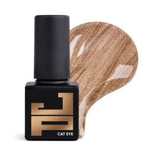 Гель-лак для нігтів Jerden Proff Cat Eye 002 Antique антична бронза 5 мл