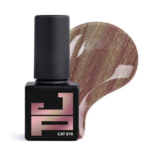 Гель-лак для нігтів Jerden Proff Cat Eye 004 Dusty Rose рожева кава 5 мл