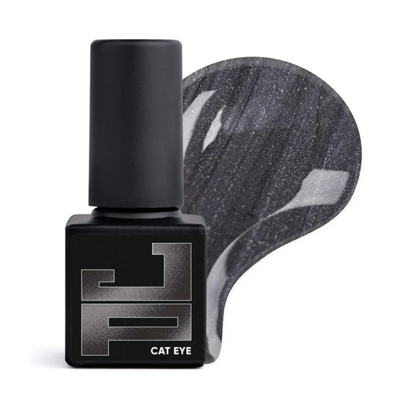 Гель-лак для нігтів Jerden Proff Cat Eye 010 Charcoal сіро-чорний 5 мл Гель-лак для нігтів Jerden Proff Cat Eye 010 Charcoal сіро-чорний 5 мл