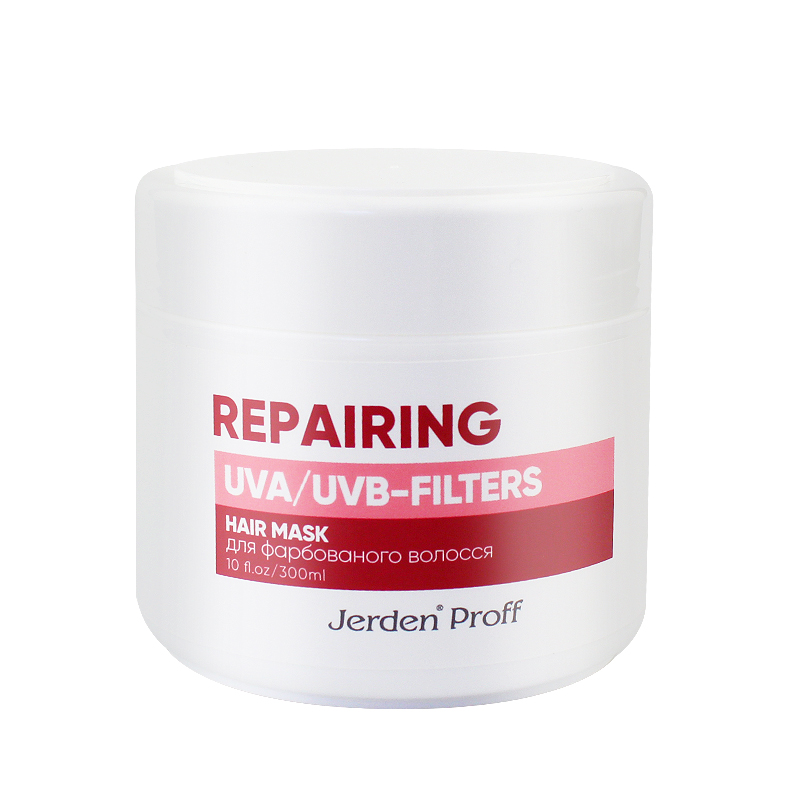Маска для фарбованого волосся з UVA/UVB фільтрами Jerden Proff Color Save 300 мл Маска для фарбованого волосся з UVA/UVB фільтрами Jerden Proff Color Save 300 мл