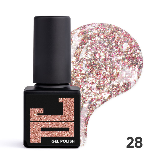 Гель-лак для нігтів №28 Jerden Proff Gel Polish 5 мл