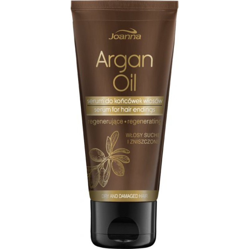 Сироватка для сухого та пошкодженого волосся з аргановою олією Joanna Argan Oil 50 г Сироватка для сухого та пошкодженого волосся з аргановою олією Joanna Argan Oil 50 г