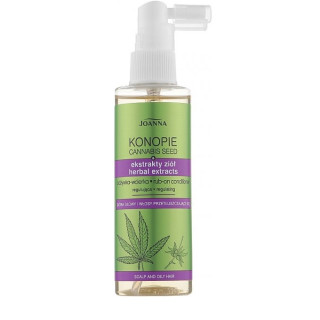 Лосьон-кондиционер для жирных волос Joanna Cannabis Seed Herbal Extracts Rub-on Conditioner 100 мл