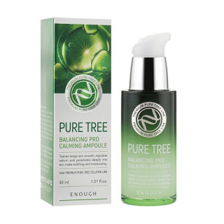 Заспокійлива сироватка з екстрактом чайного дерева Enough Pure Tree Balancing Pro Calming Ampoule 30 мл