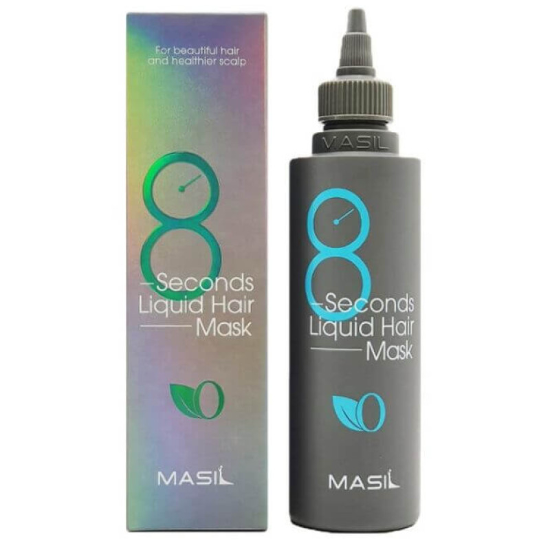 Маска для об'єму та відновлення волосся волосся Masil 8 Seconds Liquid Hair Mask 200 мл Маска для об'єму та відновлення волосся волосся Masil 8 Seconds Liquid Hair Mask 200 мл