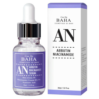 Сироватка проти пігментації з арбутином та ніацинамідом Cos de Baha Arbutin 5%+Niacinamide 5% Serum 30 мл
