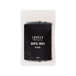Віск для депіляції чорний Lovely Brows 25 г