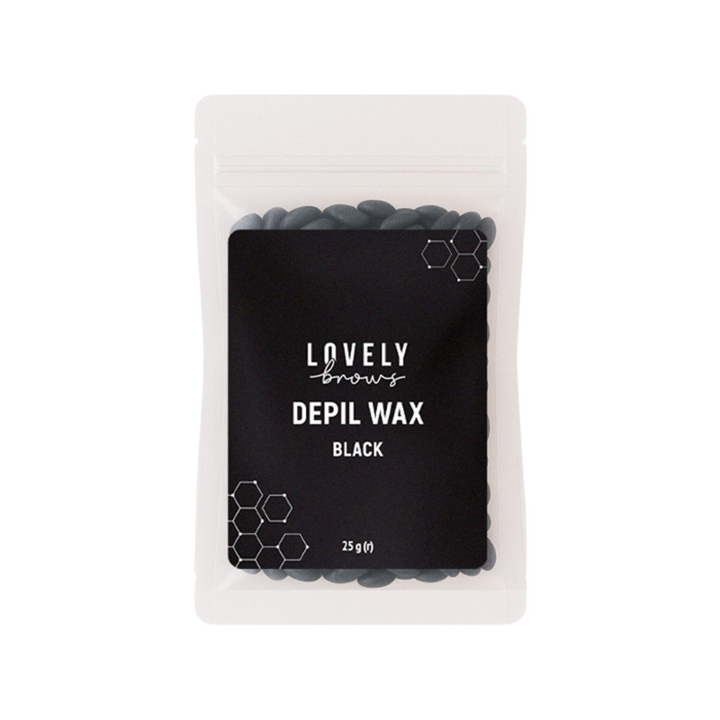 Віск для депіляції чорний Lovely Brows 25 г Віск для депіляції чорний Lovely Brows 25 г