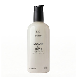 Парфумований крем-гель для душу Sugar & Spice MG & STRIMKA 400 мл