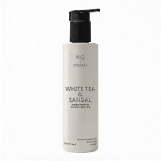 Лосьйон для тіла парфумований "White tea & Sandal" MG & STRIMKA 250 мл