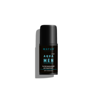 Дезодорант чоловічий парфумований натуральний Mayur  "Aqua for men" 50 мл