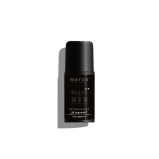 Дезодорант чоловічий парфумований натуральний Mayur  "Black for men" 50 мл