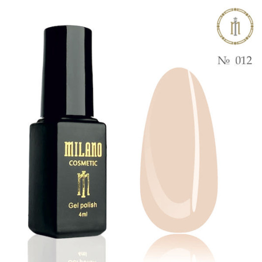 Гель-лак №012 Milano 4 мл