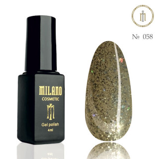 Гель-лак №058 Milano 4 мл