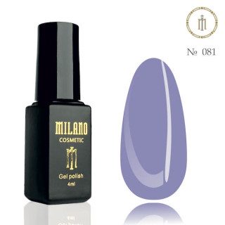 Гель-лак №081 Milano 4 мл