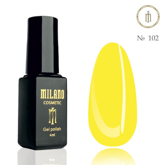 Гель-лак №102 Milano 4 мл