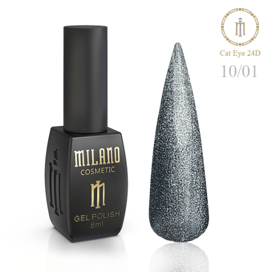 Гель-лак №10/01 Milano Cat Eye Effulgence 8 мл